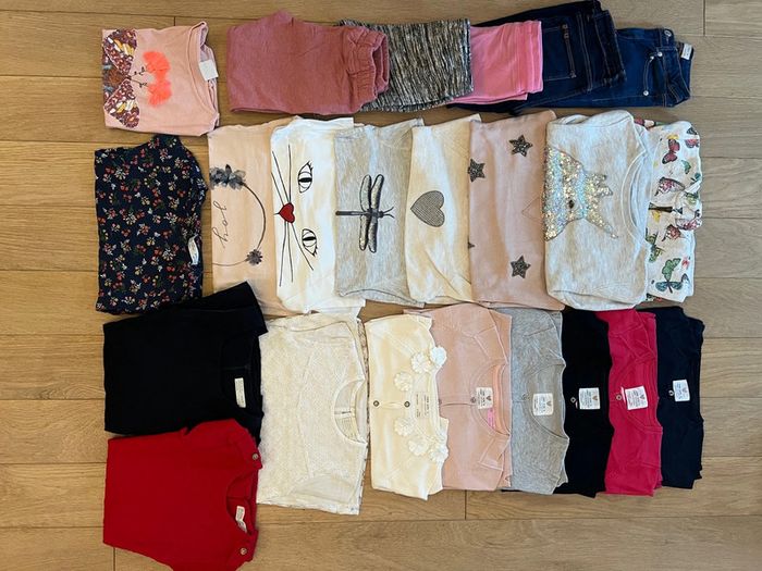 Lot de 23 vêtements automne hiver Zara fille 6 ans très bon état