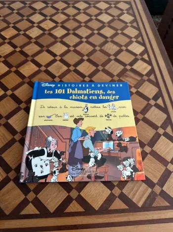 Livre Disney Histoires à deviner - Les 101 Dalmatiens, des chiots en danger