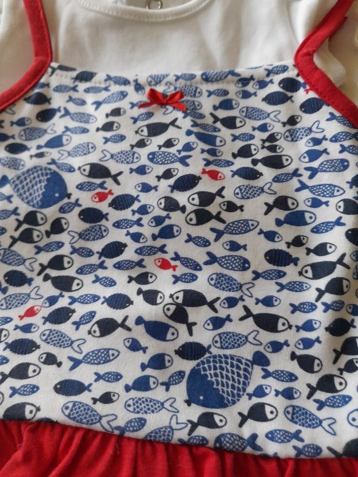 Ensemble été fille petit poisson - photo numéro 6