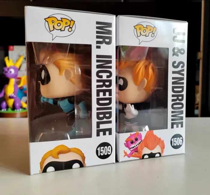 Lot de 2 Figurines Funko Pop Pixar - Disney, Incredibles 20th - Les indestructibles n°1509 & 1506 - photo numéro 4