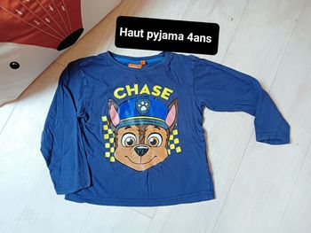 Haut pyjama 4ans Pat patrouille 