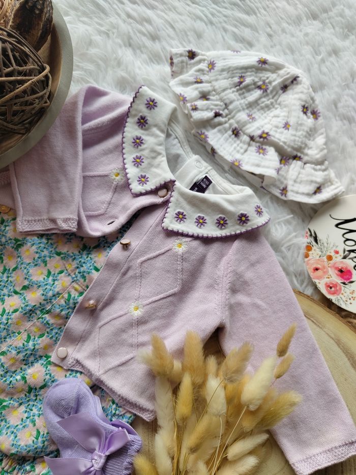 Ensemble complet 5 pièces sergent major fille 3 mois 🎀 - photo numéro 2