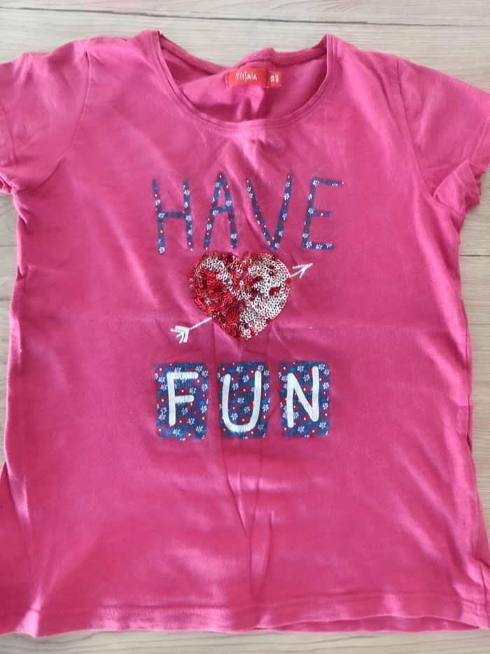 Tee-shirt manches courtes 10 ans - photo numéro 2