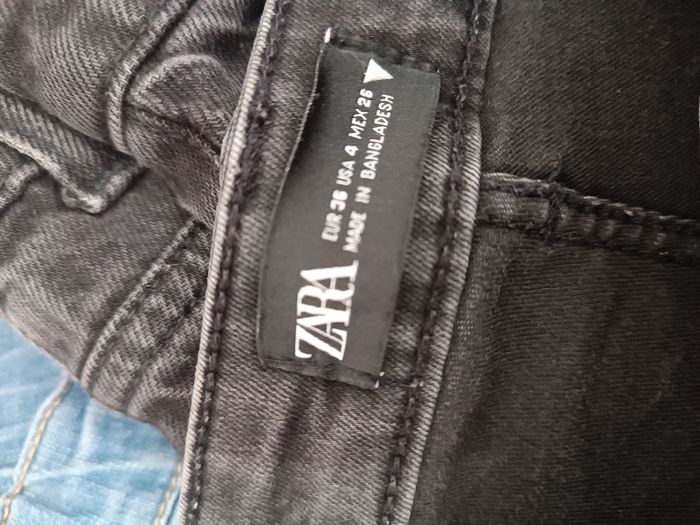 Jean femme t 36 zara - photo numéro 8