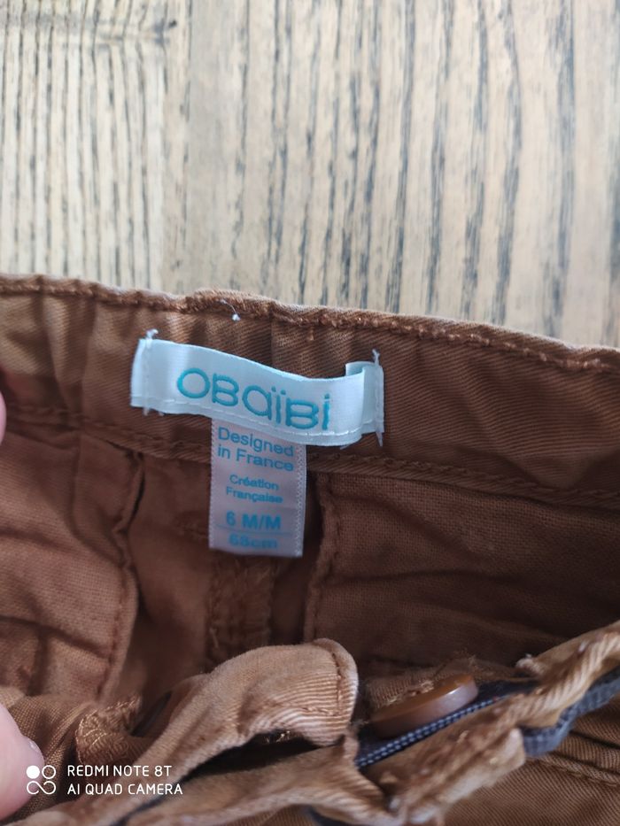 Pantalon obaibi 6mois - photo numéro 2