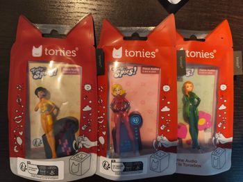 Vends tonies en lot Totaly spies