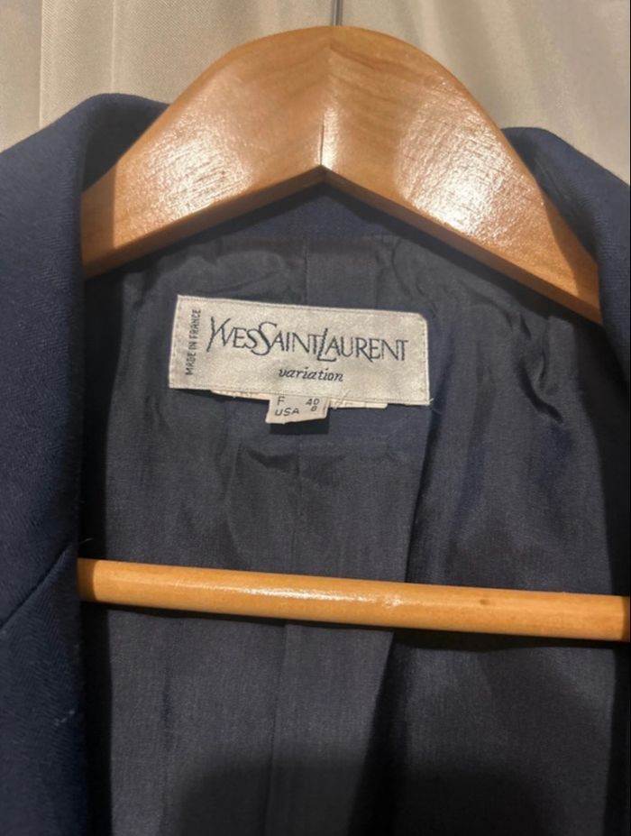 Veste tailleur bleu marine femme - photo numéro 5