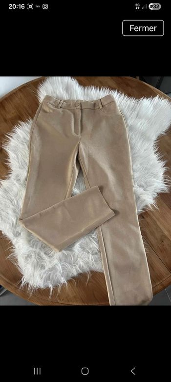 Pantalon en daim