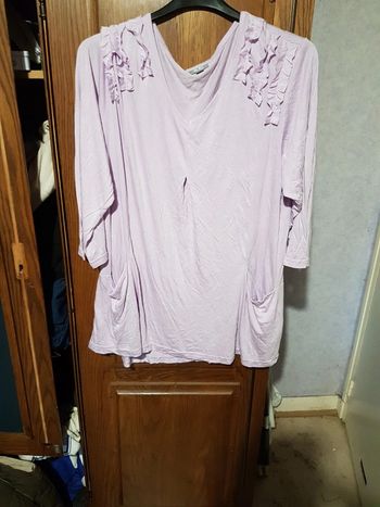 Blouse 54-56 Bleu Bonheur