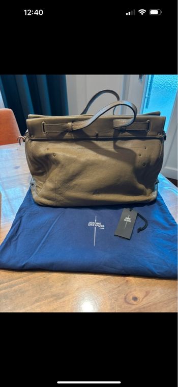 Sac Jérôme Dreyfuss Carlos vert savane