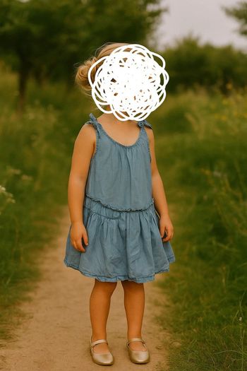 💙 Robe denim leger Zara Kids - Neuve - Parfaite en tenue de rentrée des classes