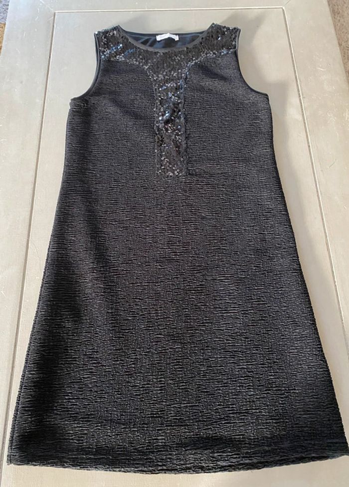 Robe Promod taille 36 noire avec sequins taille 36 - photo numéro 14