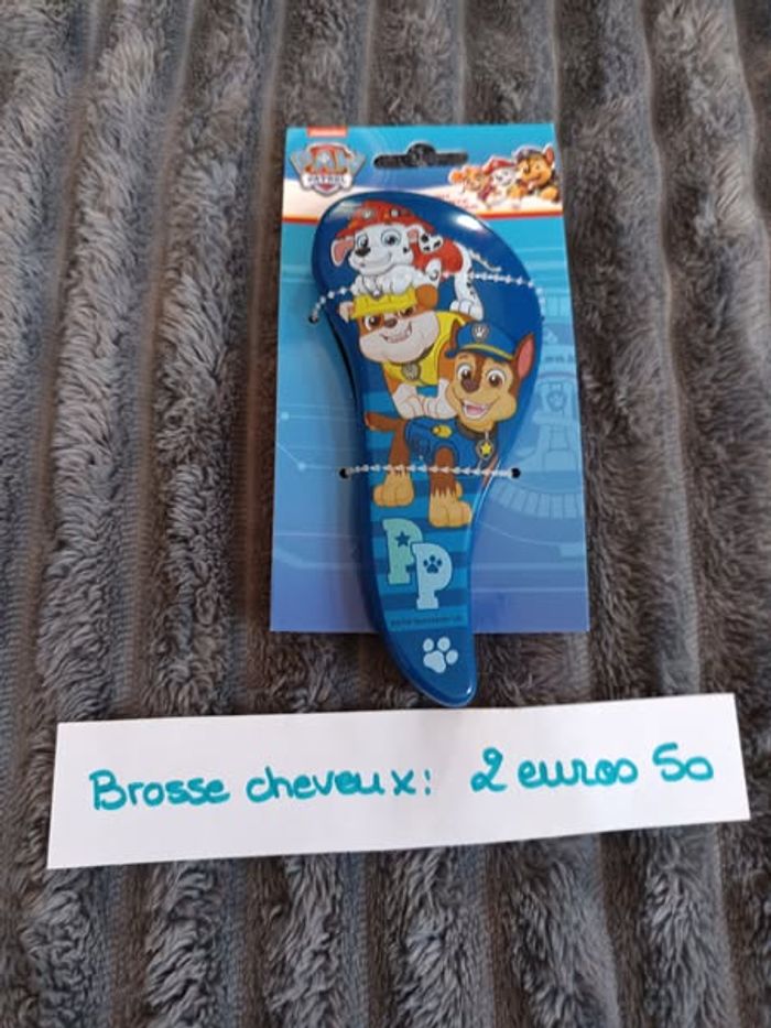 Brosse cheveux pat patrouille