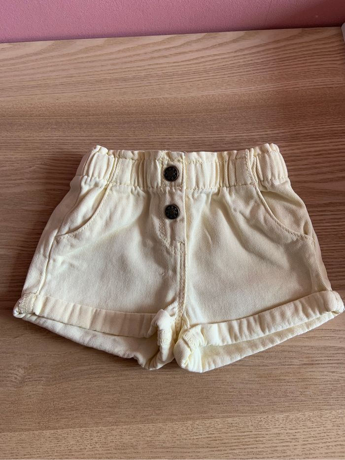 Short été bébé fille