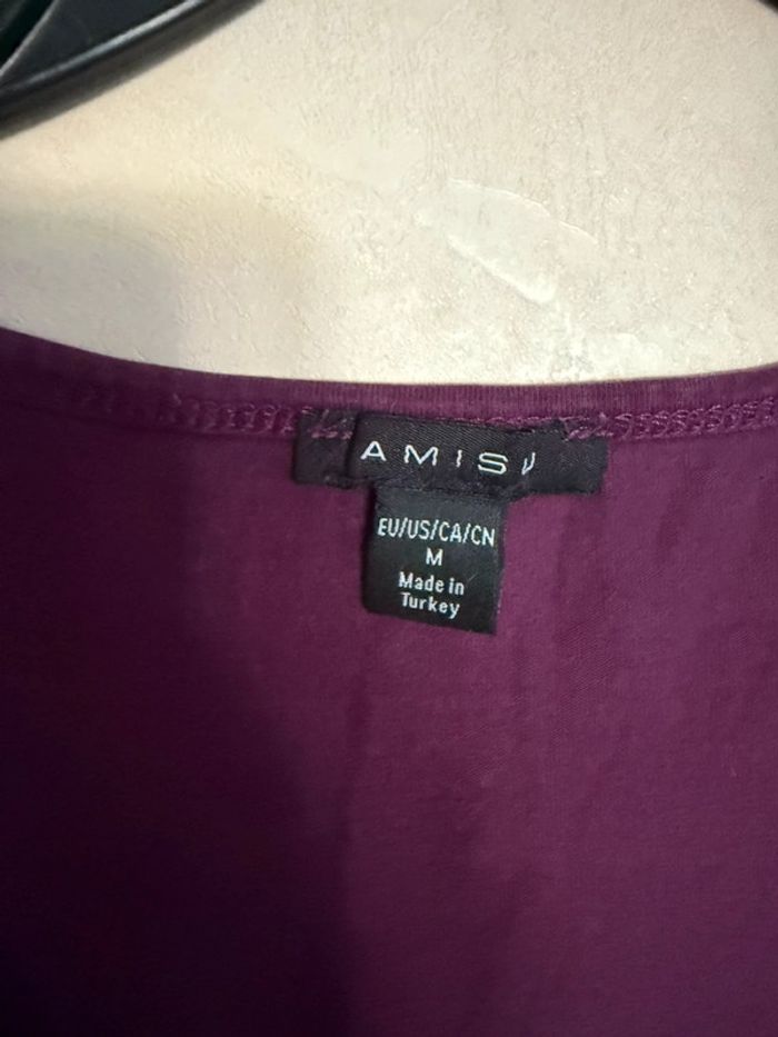 Tee shirt violet - photo numéro 2