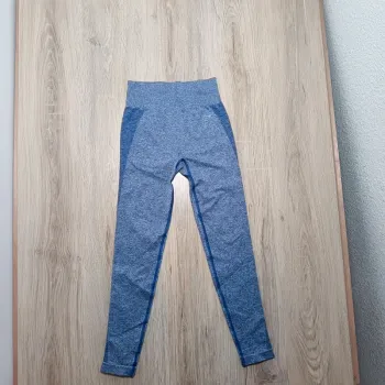 Legging gymshark femme M bleu gris