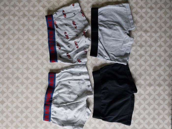 Lot 4 caleçons / boxers garçon – 4/5 ans - photo numéro 2