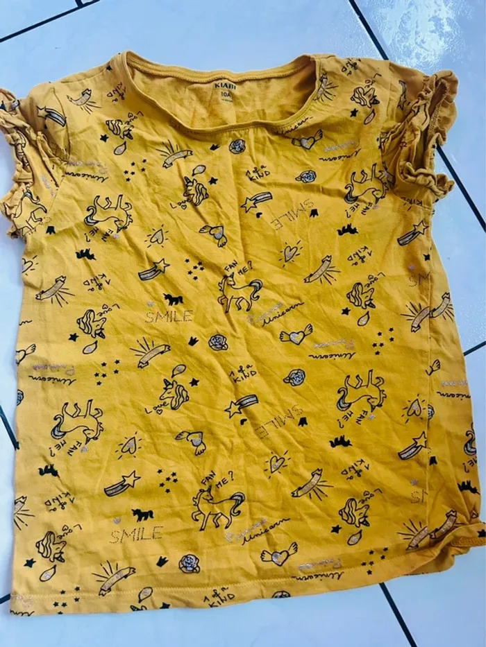 TEE shirt licornes kiabi