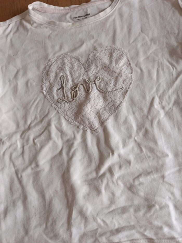 T shirt love Verbaudet - photo numéro 2