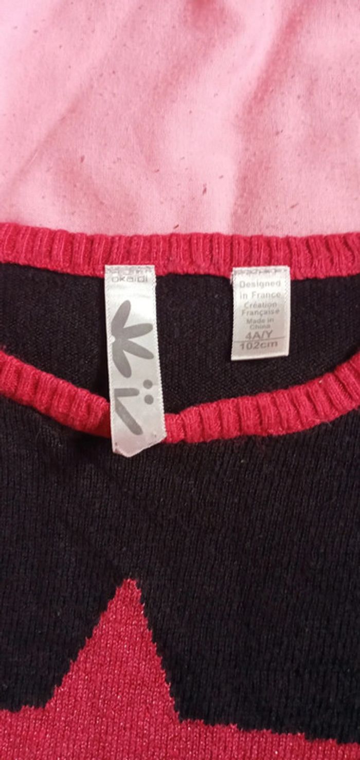 Pull Okaïdi taille 4 ans - photo numéro 2