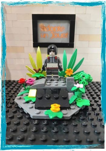 🌀 Figurine Naruto 🌀 NA02 💥 Saï - type Lego