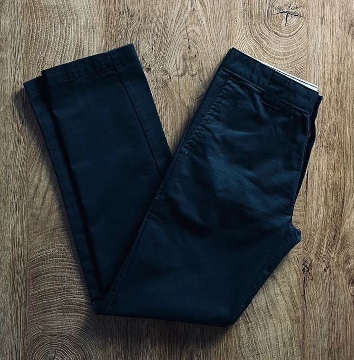 Pantalon bleu marine Dickies Skinny Straight pour femme, taille W 26 (36 taille française) - photo numéro 2