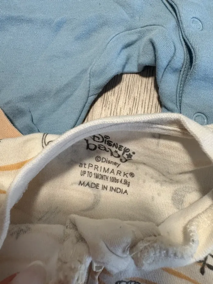 Lot pyjama coton 1mois garçon - photo numéro 5