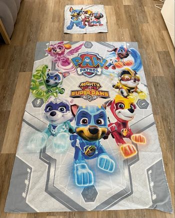 parure de lit Pat’Patrouille réversible 140x200