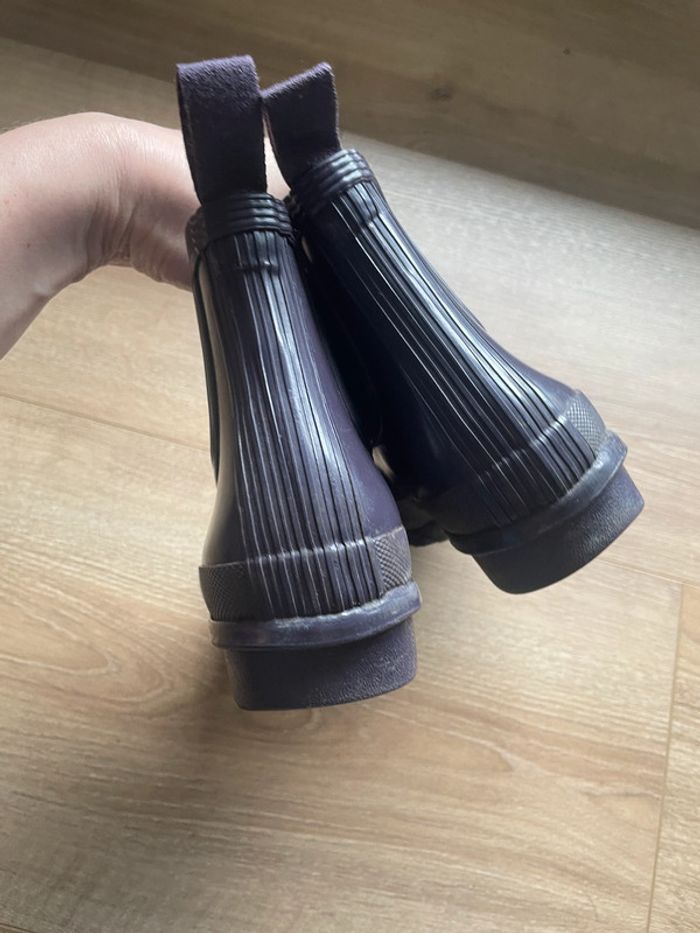 Bottes de pluie Hunter violettes T.37 - photo numéro 6