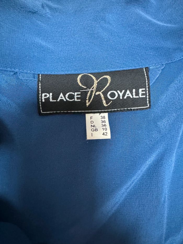 Ensemble vintage Place royale en soie Taille 38 - photo numéro 2