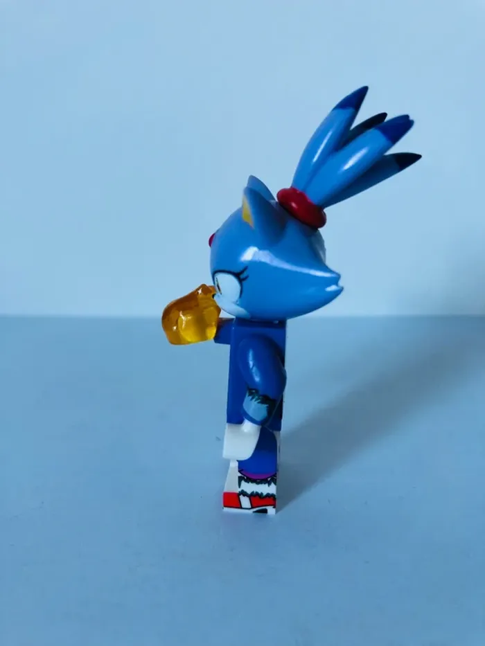 Figurine type lego Sonic . Sonic - photo numéro 2