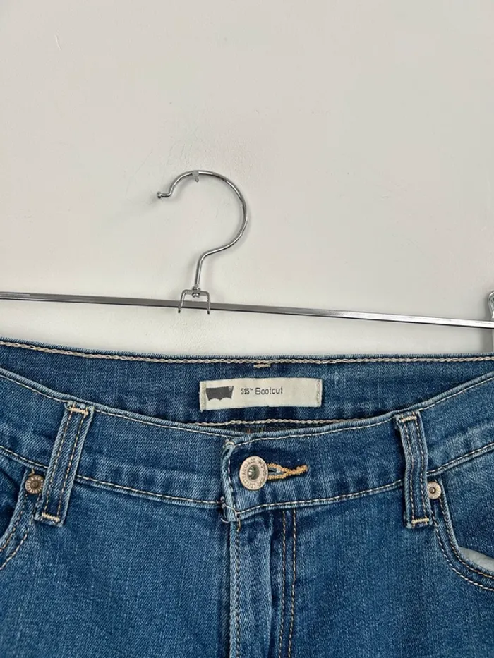 Jean Levi's Femme Bleu W31 L32 | 515 Bootcut | Taille FR42 | Très Bon État LF520 - photo numéro 3