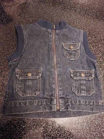 Veste sans manches babibou 3 ans