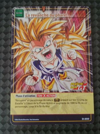 Carte Dragon Ball Z Cartes À Jouer Et À Collectionner D-850 rare DBZ card Goku