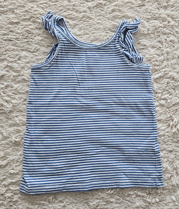 Débardeur marinière 4 ans