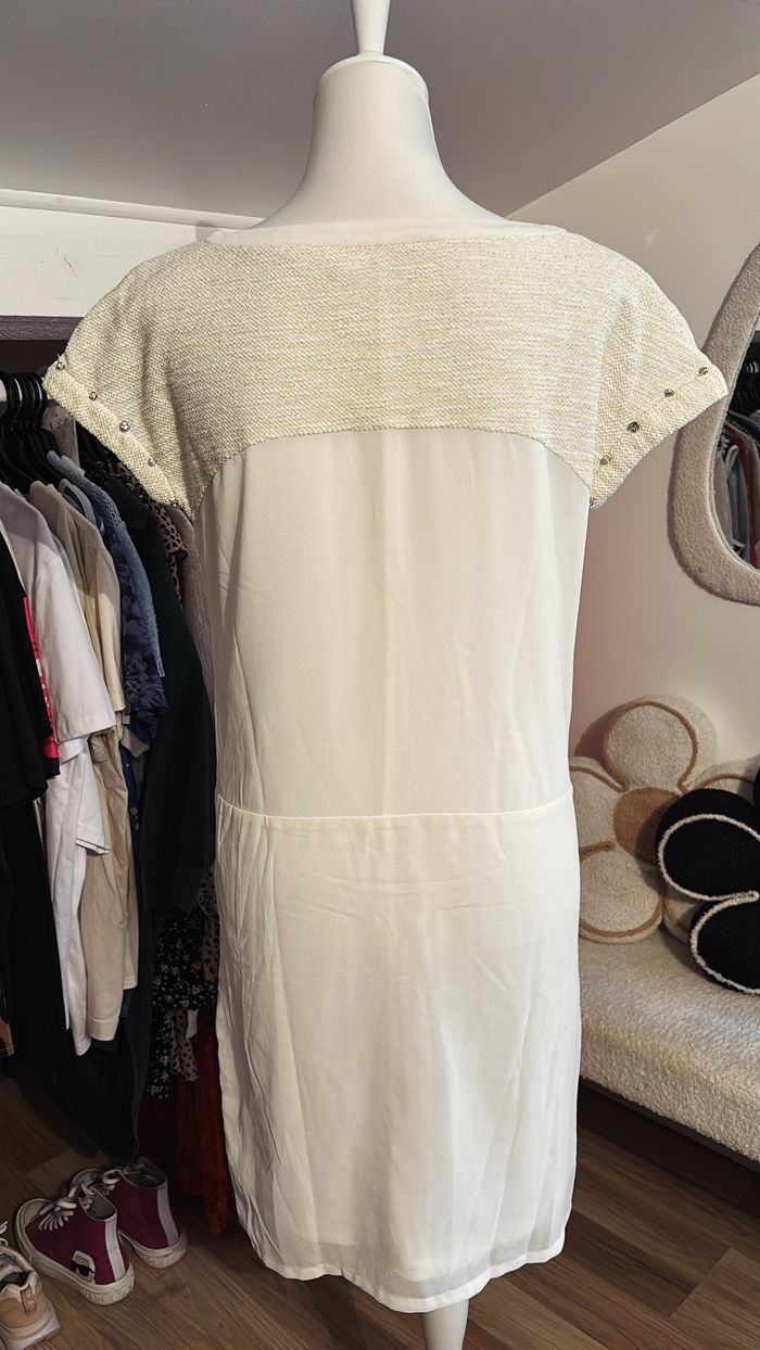 Robe longue blanches 3 Suisses T38 - photo numéro 4