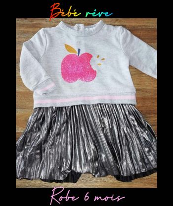 Robe 6 mois Bébé rêve en Tbe