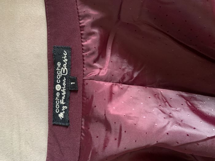 Veste bordeaux - photo numéro 9