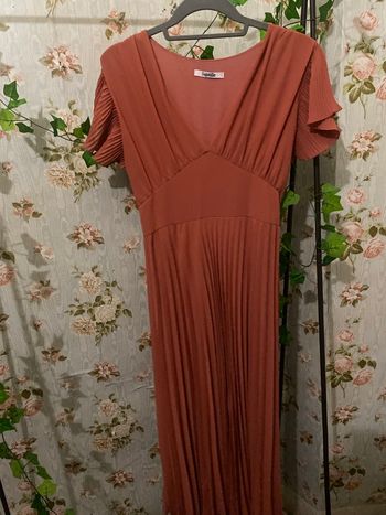 Robe longue sapotille