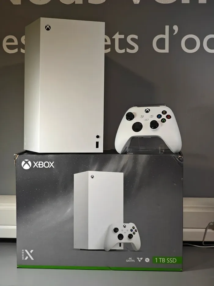 Console XBox Series X All Digital Robot White / 1To/ Manette/ Garanti 1 an