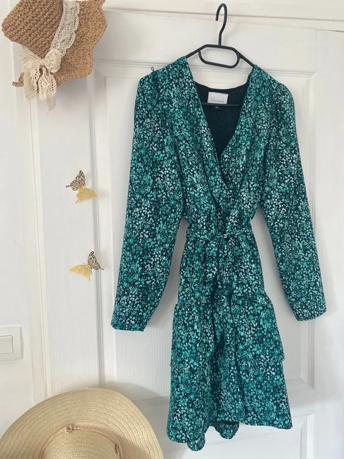 Robe à volant