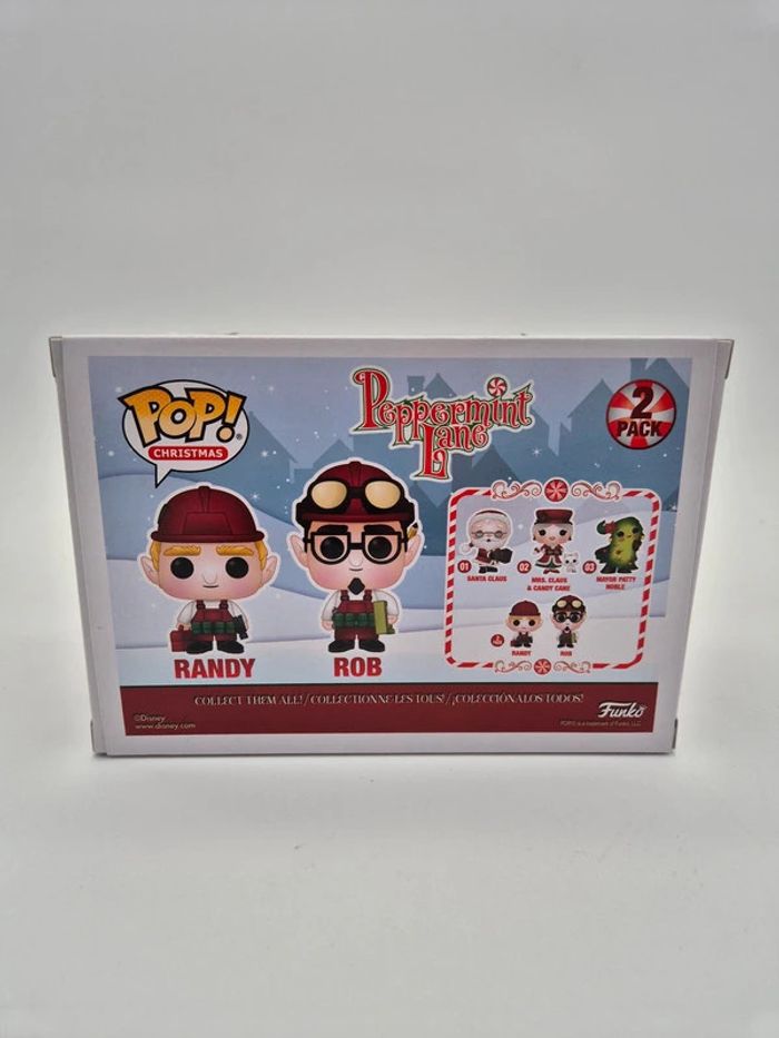 🎄 Funko Pop! Christmas – Peppermint Lane : Randy & Rob (2 Pack) 🎄 - photo numéro 2