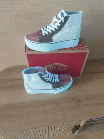 Basket vans à  plateforme
