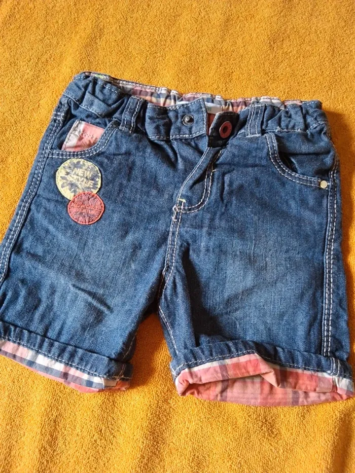 Short jean enfant