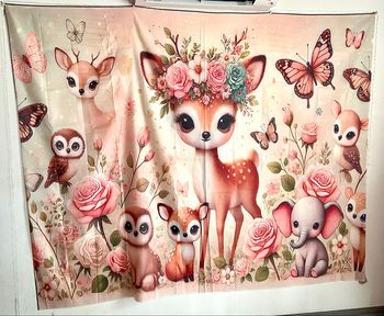 Fond pour anniversaire ou autre 180x230cm (Affiche uniquement)