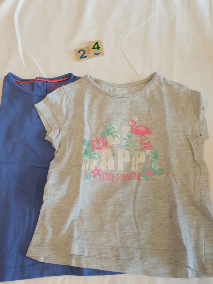 T-shirts manches courtes 24 mois - photo numéro 2