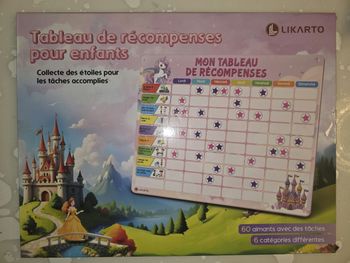 Tableau de Récompenses pour Enfants 