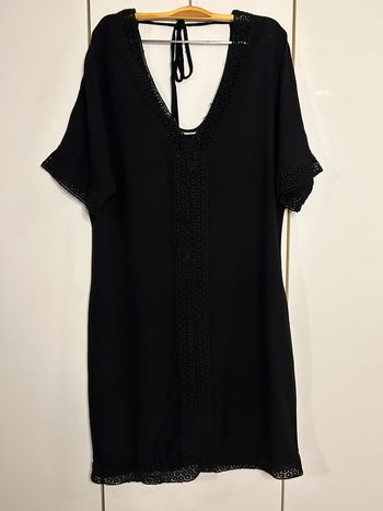 Robe noire décolletée Jacqueline de Yong - Taille 36