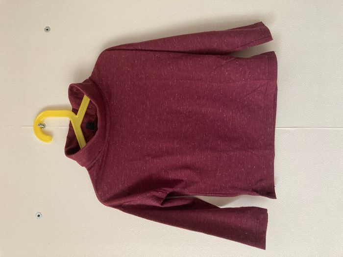 lot 2 sous pulls, tee-shirt ML avec col - photo numéro 2