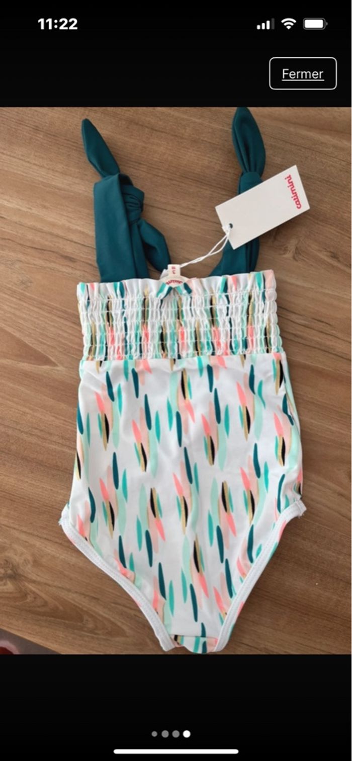 Maillot de bain catimini 3 ans neuf - photo numéro 2